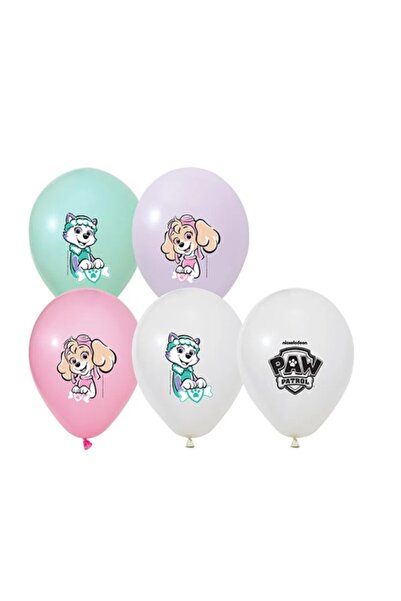 party mix Paw Patrol Skye Doğum Günü Balonu 8'li Paket - Renkli Parti Balonu ...