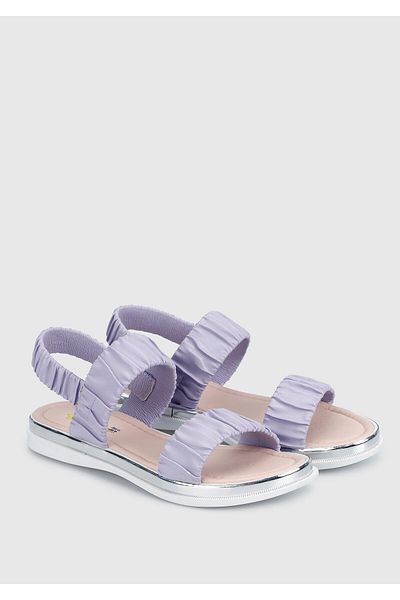 Kiddo Lilac Flat Sandals for Girls