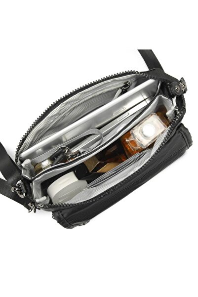 SMART BAGS Small Size Crinkle Fabric Women's Messenger Bag Smart Bags 1191