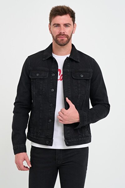 Lee Cooper Jacheta barbat din denim cu buzunare