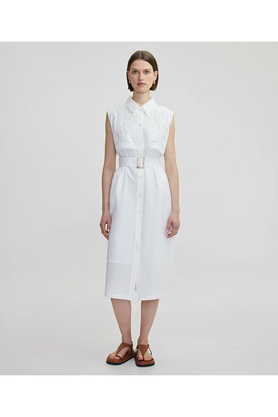 İpekyol Embroidered Poplin Dress