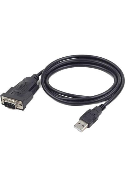 Gembird Cablu GEMBIRD UAS-DB9M-02, USB 2.0 -Serial DB9M RS232, 1.5m (Negru)