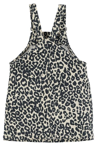 İdilbaby&Mamino İDİLBABY&MAMINO rochie leopard slopet din denim pentru fete