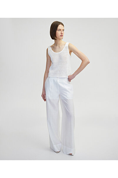 İpekyol Ütü izli wide leg fit pantolon