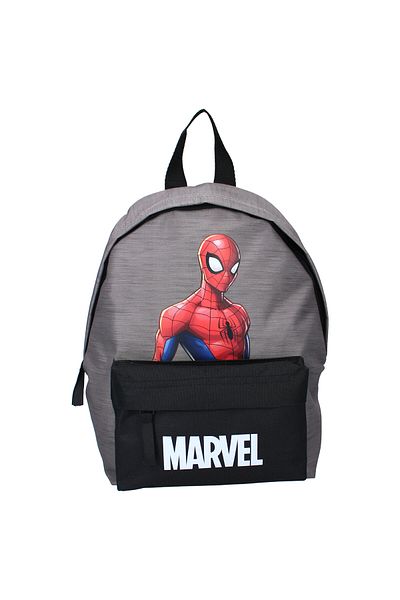 SPIDERMAN Multicolored backpack with two compartments, 31x22x10 cm, Mighty Powerful, Spiderman
