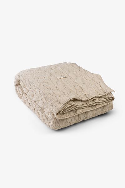 JOJOMIA Helen Double Bedspread Tencel ™   Natural 240X260
