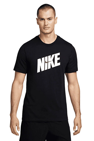 Nike M NK DF TEE HBR NOVELTY Чорна чоловіча футболка з короткими рукавами
