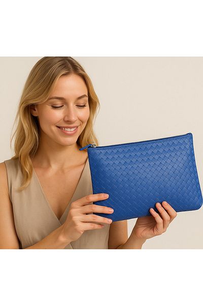 FDF STORE Специален дизайн на дамска чанта за съединител и портфолио в 6 цвята
