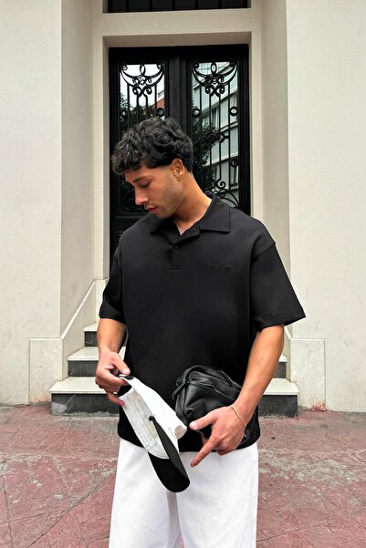 Flaw Wear Ξεχάστε το Μέλλον Με κέντημα Μαύρο Μπλουζάκι