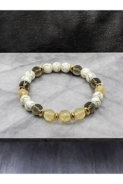 Tasarım سوار هافليت سموكي كوارتز سيترين