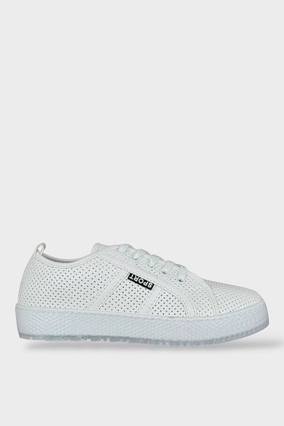 Liger WHITE Women's Sneakers - Lace-up