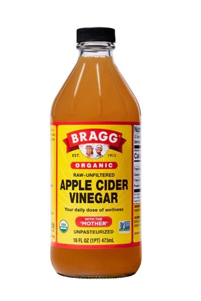 BRAGG vinegar براج مكمل غذائي خل التفاح الخام العضوي من براج، 473 مل