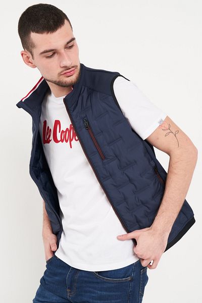 Lee Cooper Men's vest with pockets