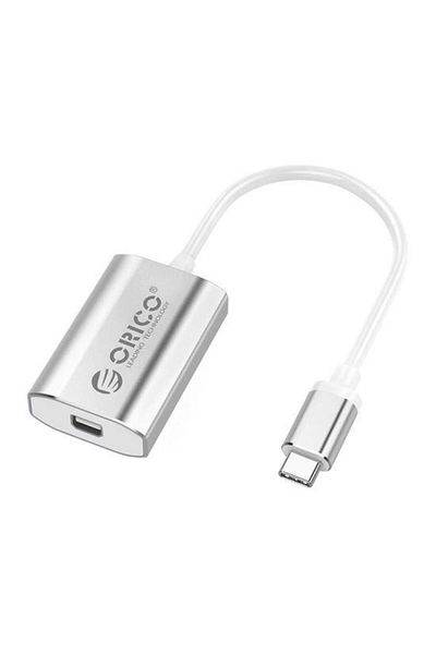 Orico Adaptor Cablu Orico XC-104, USB Type-C Mini Displayport (Argintiu)