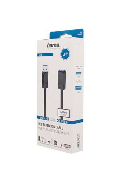 Hama Cablu prelungitor HAMA 200628, USB 3.0, 1.5m