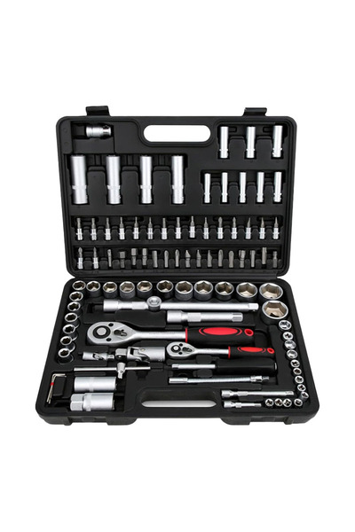 Generic طقم مفكات ومفتاح ربط أوتوماتيكي، يشمل جميع الأحجام، 94 قطعة