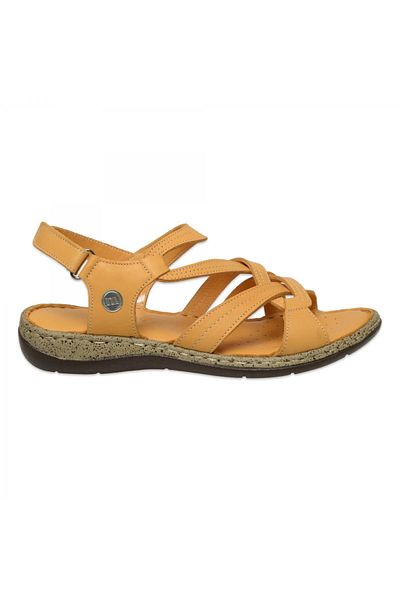 Mammamia D25Ys-2530 Daily Yellow Women's Sandals