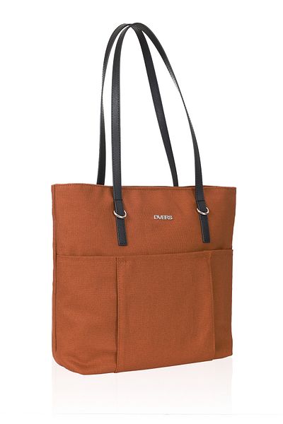 D'VERS Tile Women's Water Repellent Canvas 3 Pocket 13 - 14.9 Inch Casual Shoulder and Laptop Bag