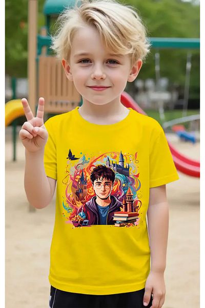 SUNFREE Popular Trend Harry Potter Printed Boy's T-Shirt
