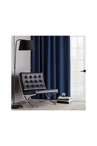 Demirhan Perde Navy Blue Blackout Blackout Curtain