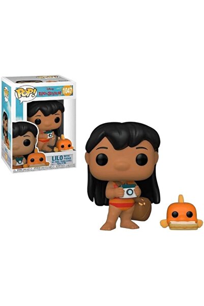 Funko POP! Disney: Lilo & Stitch - Lilo with Pudge Vinyl Figure