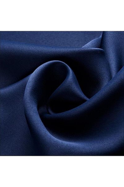 Demirhan Perde Navy Blue Blackout Blackout Curtain