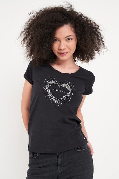 Timeout Women's T-shirt with heart print