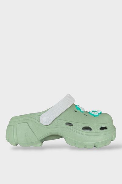 Liger Ψηλοτάκουνα Γυναικεία Σανδάλια Water Green