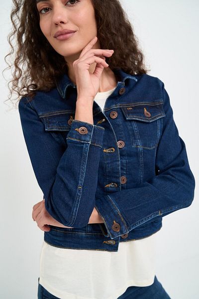 Timeout Jacheta dama din denim cu buzunare