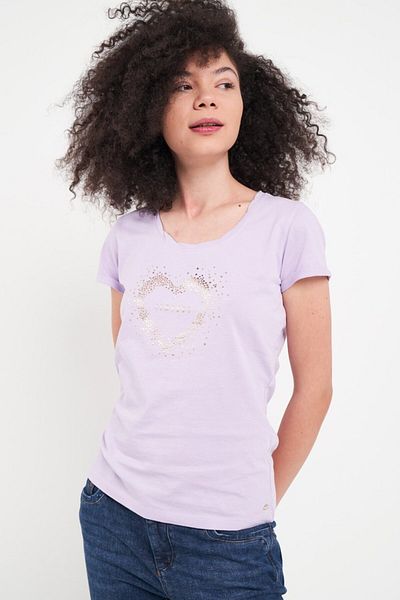 Timeout Women's T-shirt with heart print