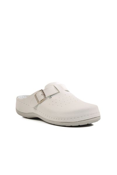 AYK'S Papuci de damă Sabo Anatomical albi 32.003 Z