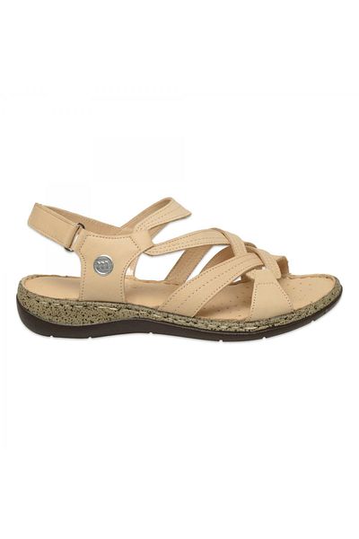 Mammamia D25Ys-2530 Daily Beige Women's Sandals