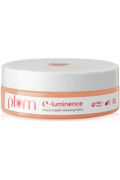 PLUM E-Luminence Simply Supple Cleansing Balm | Gentle Makeup Remover | Hydrating Enriched with Vita