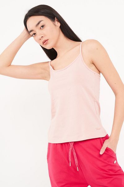 Timeout Women's sleeveless T-shirt in solid color