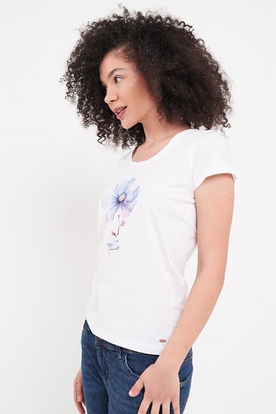 Timeout Tricou dama cu imprimeu floral