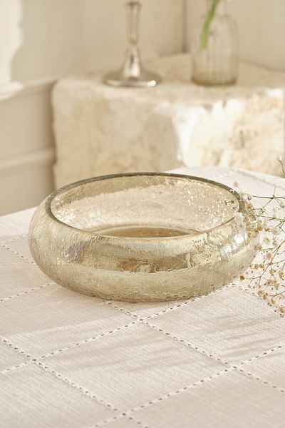 Karaca Home Ela Decorative Medium Bowl Luster Smoked 20X5 cm