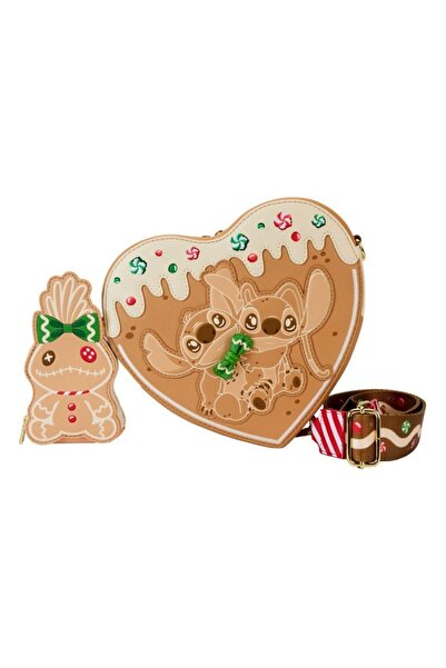 Loungefly Geantă Crossbody Disney by Loungefly Lilo & Stitch Angel și Stitch ...