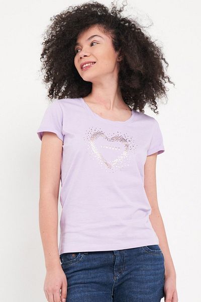 Timeout Women's T-shirt with heart print