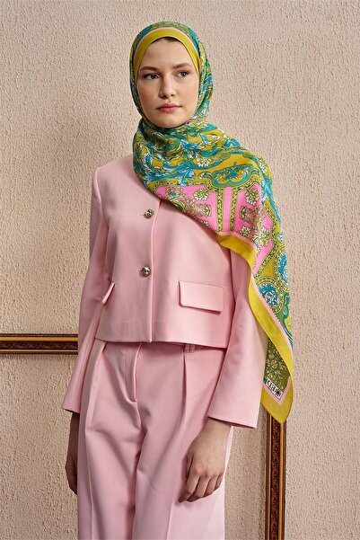 ED Scarf Sarı ED Scarf Celebrity Celestial Şal