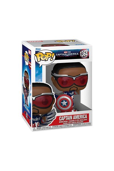 Funko بوب! مارفل: كابتن أمريكا، عالم جديد شجاع، بوب ١، مجسم من الفينيل