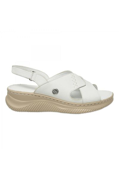 Mammamia D25Ys-2855 Sandale de damă Daily White