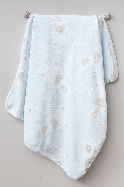 Bebitof Care Bears Patterned 90X105 cm Plush Baby Blanket