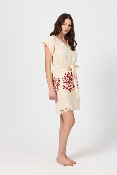 Mulberry Muslin Women's Beach Dress Sleeveless 100% Cotton