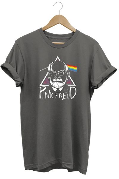 remonz Μπλουζάκι με στάμπα Pink Freud 100% βαμβάκι