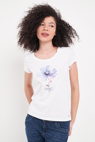 Timeout Tricou dama cu imprimeu floral