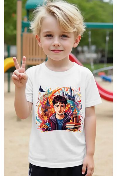SUNFREE Popular Trend Harry Potter Printed Boy's T-Shirt