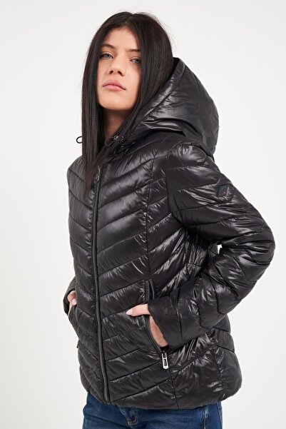 Lee Cooper Jacheta dama cu gluga si buzunare