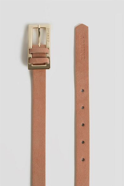 Armine Thin Suede Belt Orchid 25Yd001