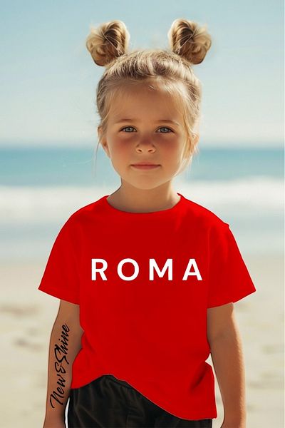 New Shine 1 T-Shirt Is a Gift for Purchases of 6 or More in the Cart - Printed Oversize Children's T-Shirt
