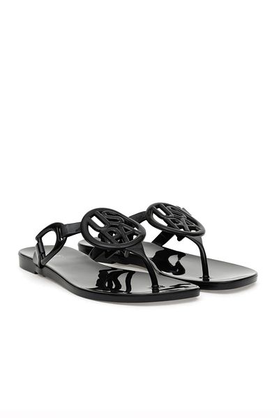 U.S. Polo Assn. Women's Black Slippers 50304477 -Vr046